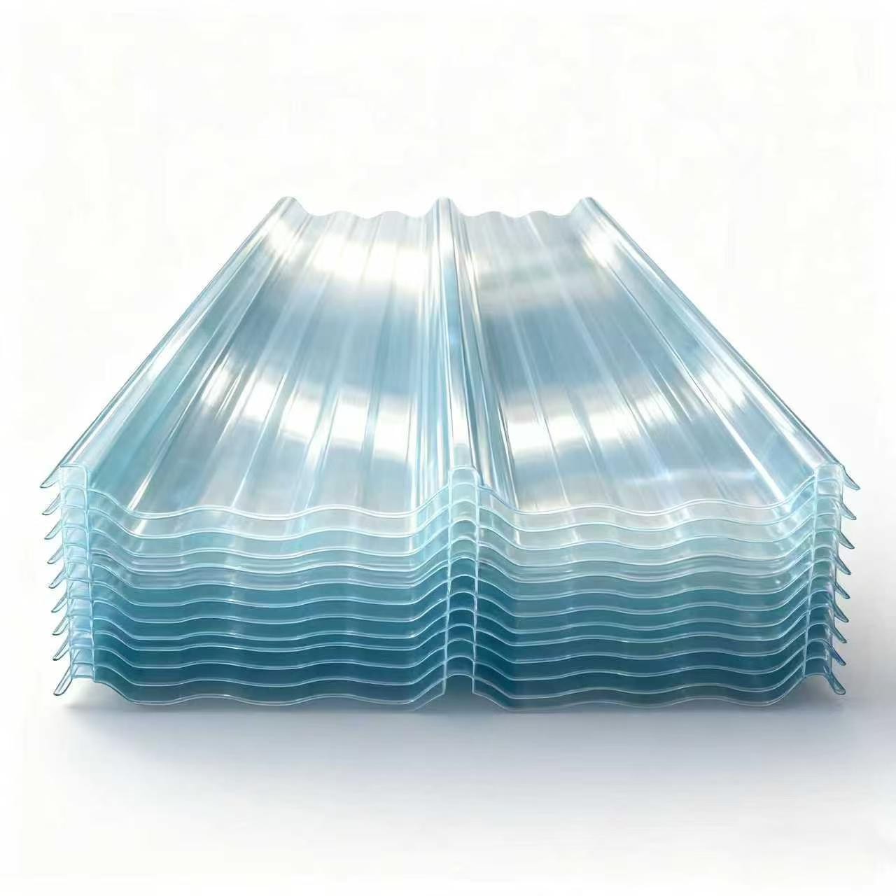 820 type single-layer flame-retardant daylighting tile