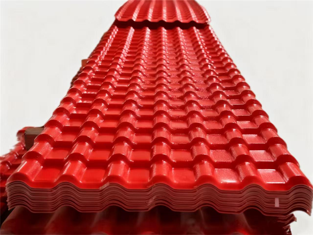 pvc synthetic resin roof tiles